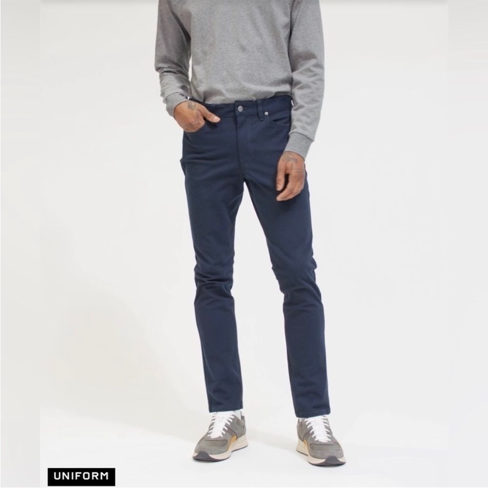 Everlane Uniform The Performance Chino 5-Pocket Pant Uniform Mens Size 36x33 NWT